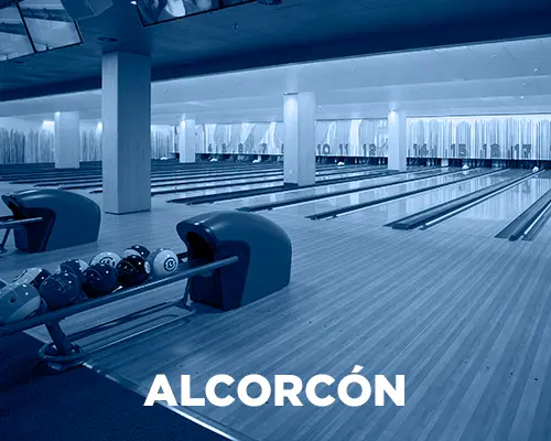 OZONE BOWLING ALCORCÓN - IMAGEN CON FONDO AZUL