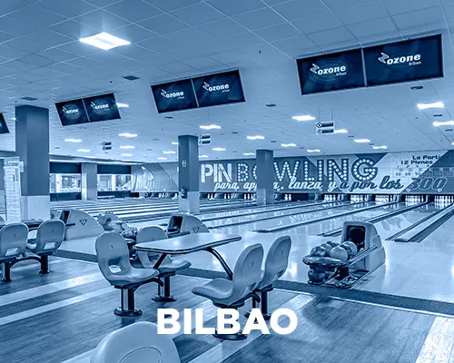 OZONE BOWLING BILBAO - IMAGEN CON FONDO AZUL