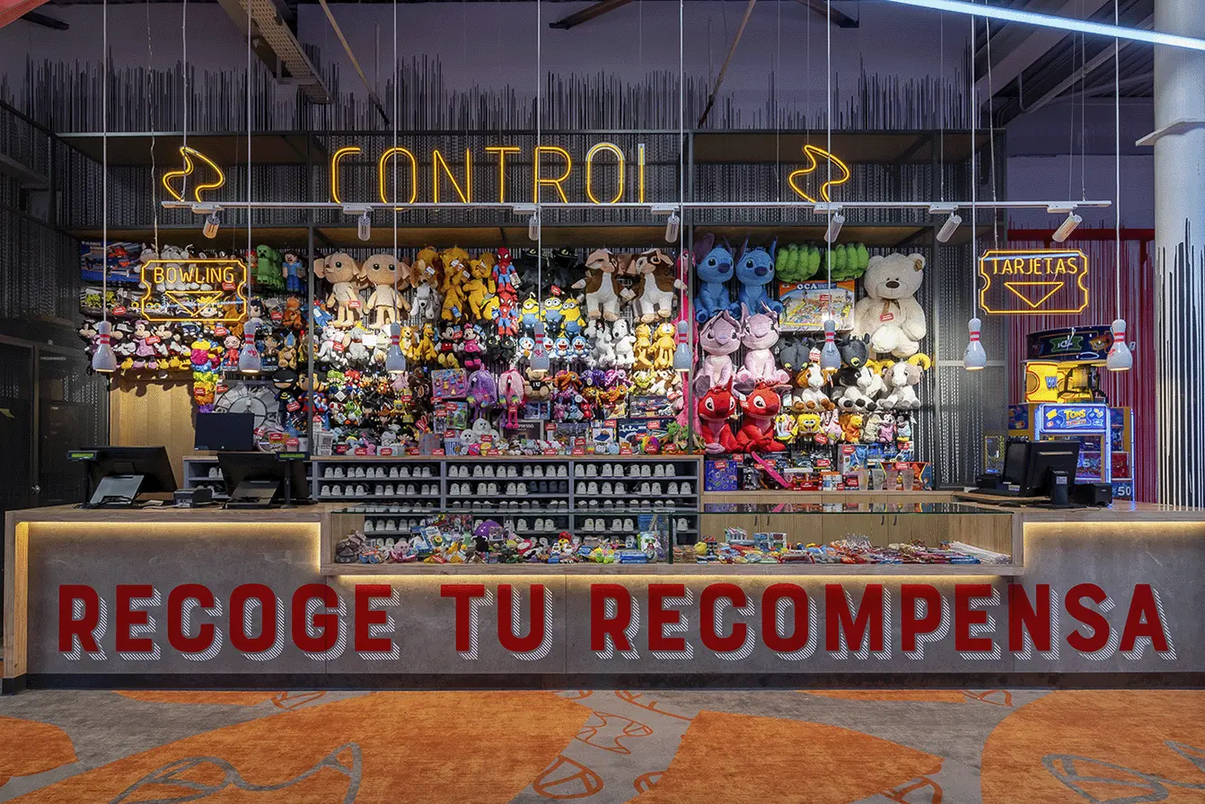 Zona de Control interior Ozone Córdoba ubicado en el Centro Comercial Arcángel