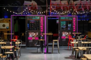 Ozone Zaragoza Indoor Karaoke Area
