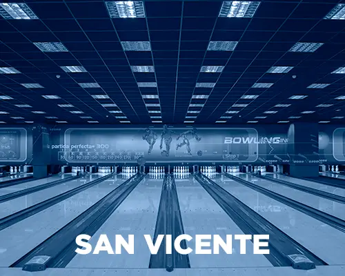 OZONE BOWLING SAN VICENTE DEL RASPEIG - IMAGEN CON FONDO AZUL