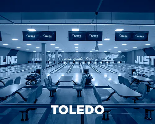 OZONE BOWLING TOLEDO - IMAGEN CON FONDO AZUL
