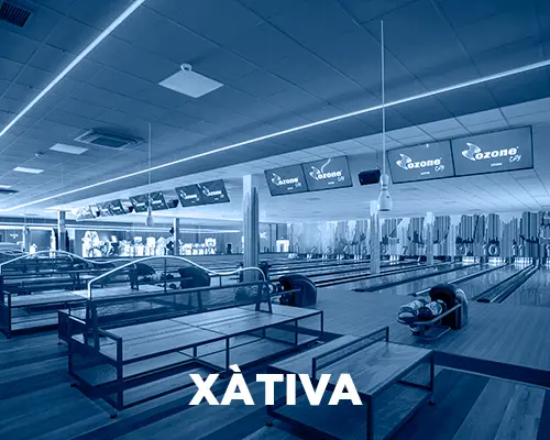 OZONE BOWLING XATIVA - IMAGEN CON FONDO AZUL